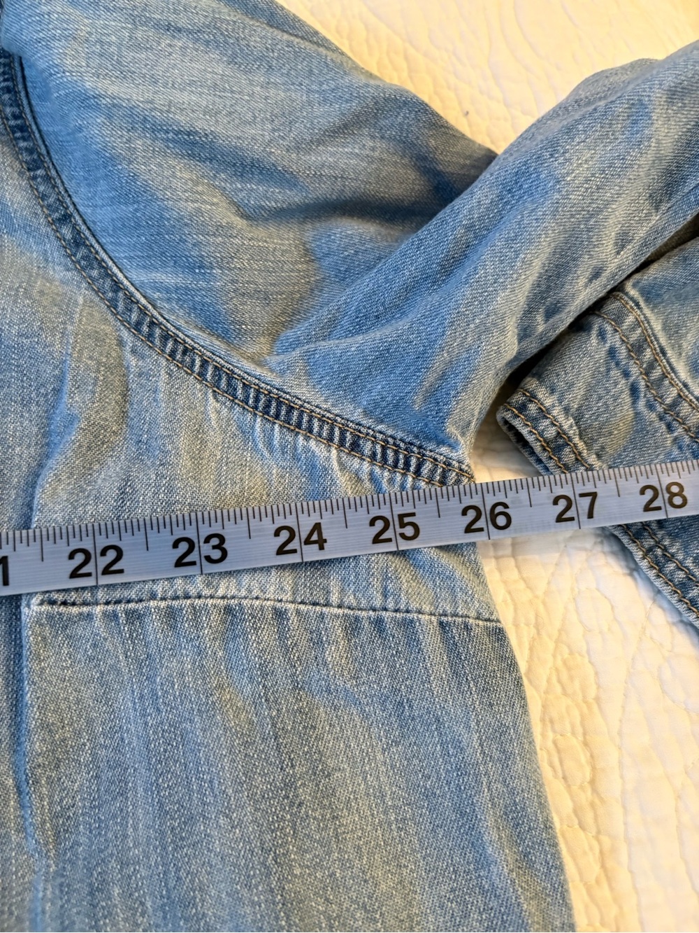 Old Navy Light Blue Denim Tunic Dress - Picture 4 of 5